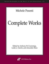 Michele Pesenti Complete Works Study Scores sheet music cover